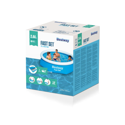 Bway Fast Set Pool 244X61Cm