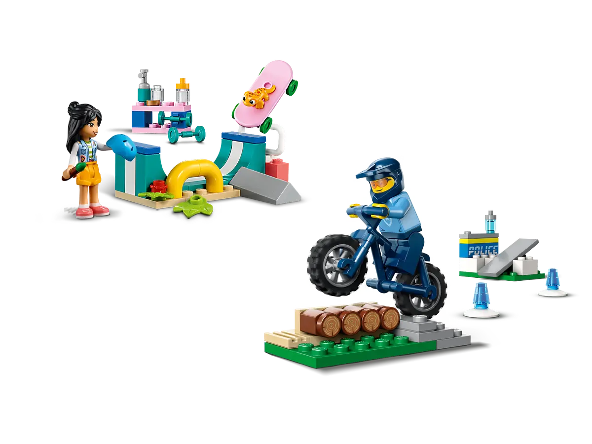 Lego Police Bicycle Training