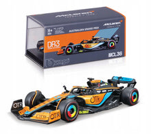 Bburago McLaren MCL36 F1 Car #3 Daniel Ricciardo 1:43 Diecast Model