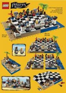 LEGO Pirates Chess Set #40158 for Adult