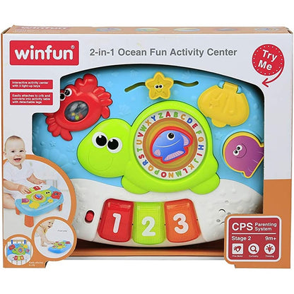 2-In-1 Ocean Fun Activity Center