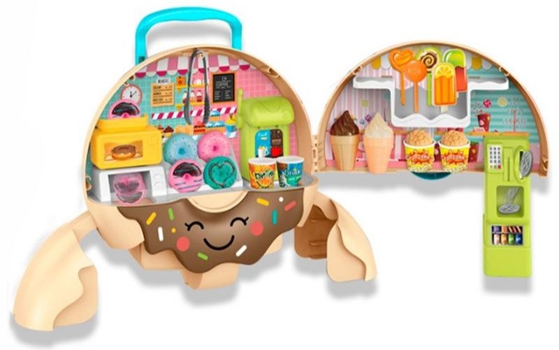 Donut Backpack Sweet Shop Tan