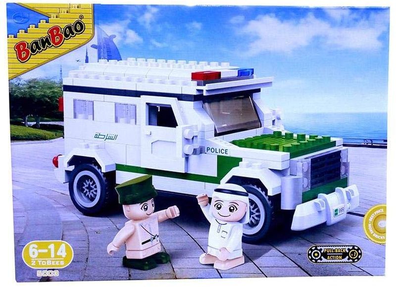 Banbao Arabic Police Car 230Pcs Uae