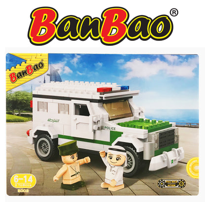 Banbao Arabic Police Car 230Pcs Uae