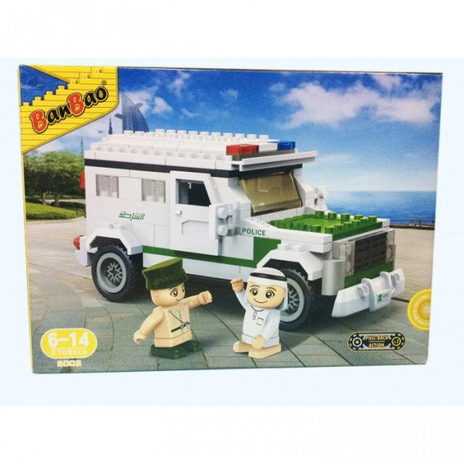 Banbao Arabic Police Car 230Pcs Uae