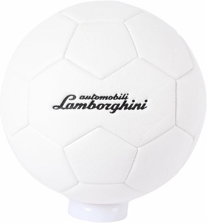 LAMBORGHINI-5 PVC SOCCER BALL-WHITE (Size 5)