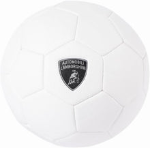 LAMBORGHINI #3 MACHINE SEWING PVC SOCCER BALL - WHITE (Size 3)