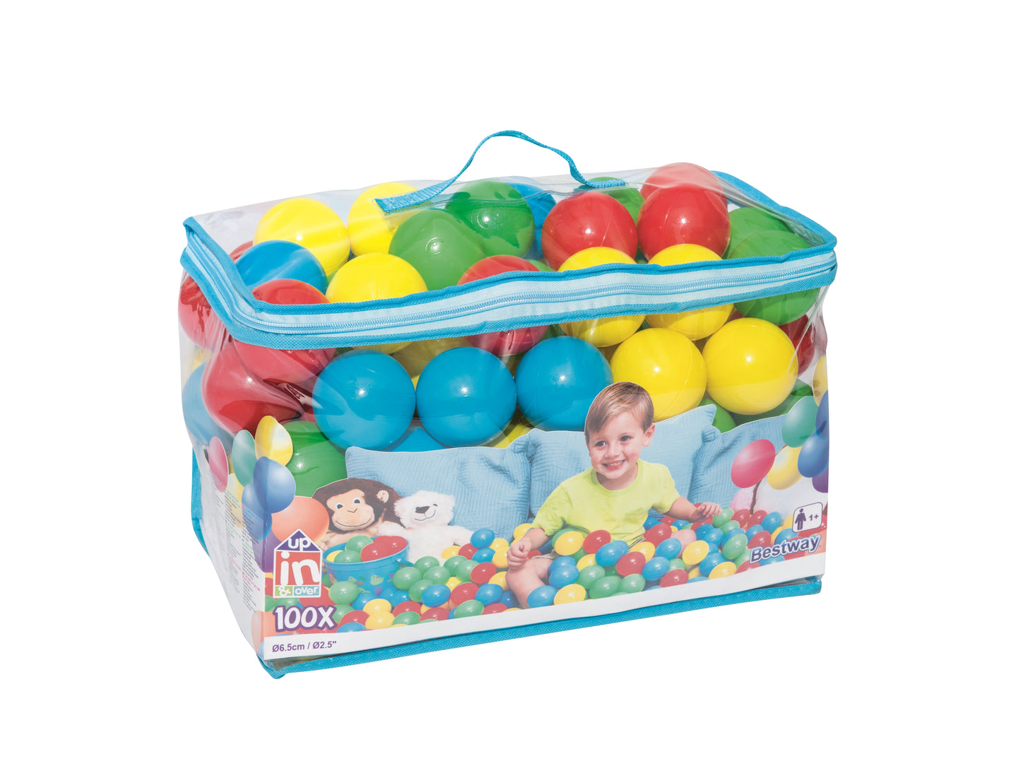 Bway Playball Splash&Play 6.5Cm 100Pc