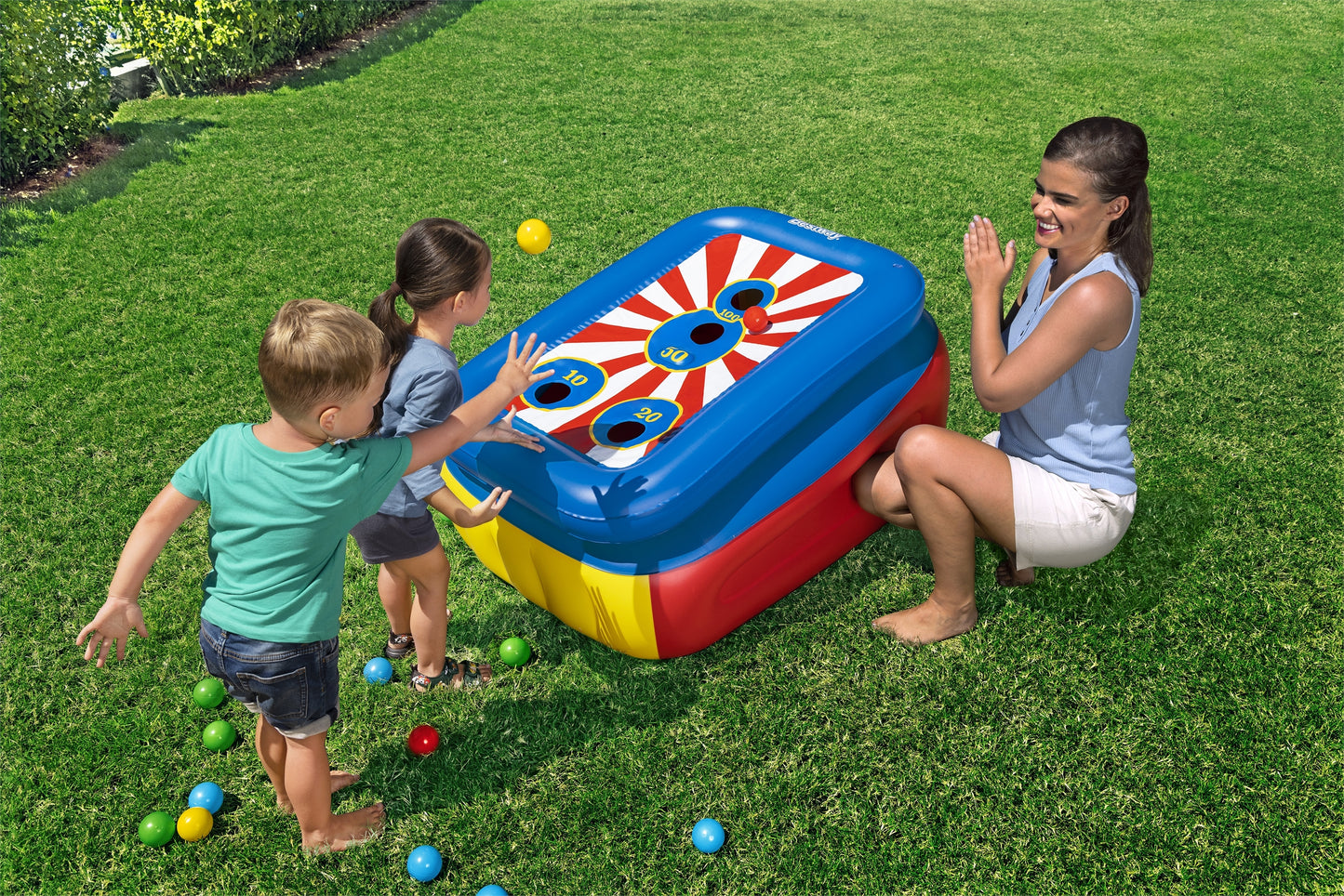 Bway Flip N Toss Ball Pit 110X81X62Cm