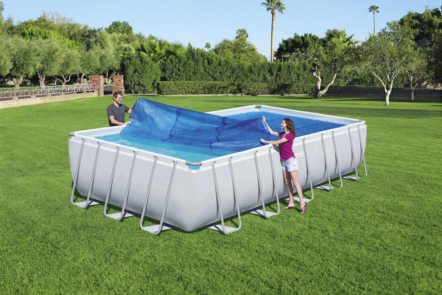 Bway Solar Pool Cover 671 / 732X366