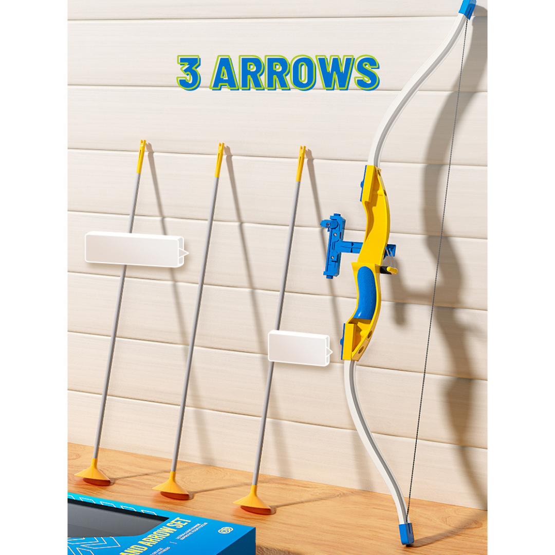 Archery - Bow & Arrow Set - Blue (Target Included)