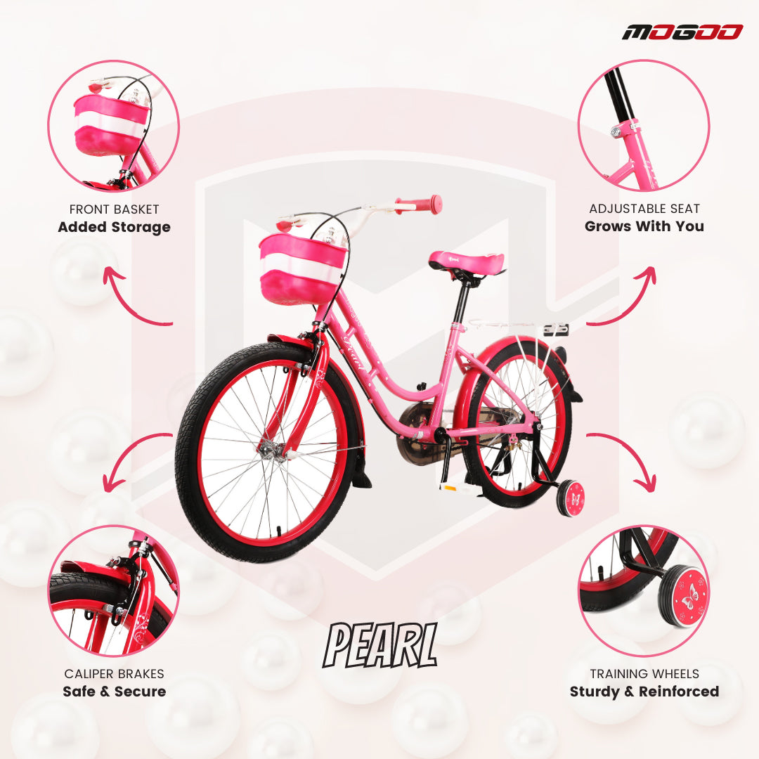 Pearl 16" Kids Bicycle - Pink