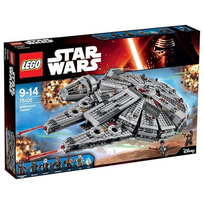 LEGO Star Wars Millennium Falcon 75105 Building Kit, 96 Pieces, Multicolor, Kids