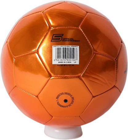 LAMBORGHINI No.5-MATELIC PVC SOCCER BALL-ORANGE