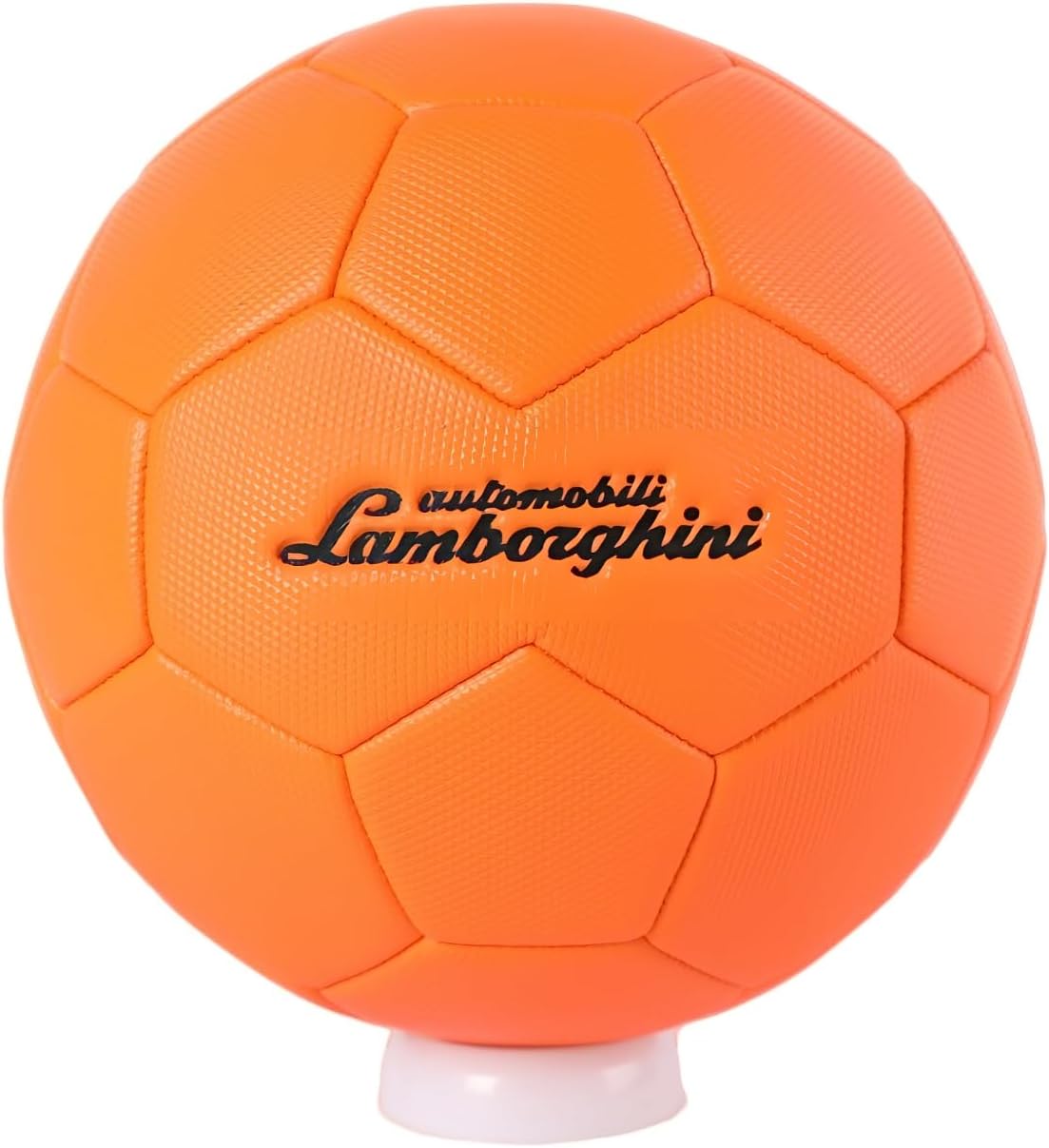 LAMBORGHINI #3 MACHINE SEWING PVC SOCCER BALL - ORANGE (Size 3)