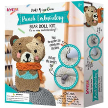 Sew Star - Punch Embroidery-Bear Doll Kit