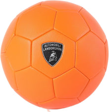 LAMBORGHINI #3 MACHINE SEWING PVC SOCCER BALL - ORANGE (Size 3)