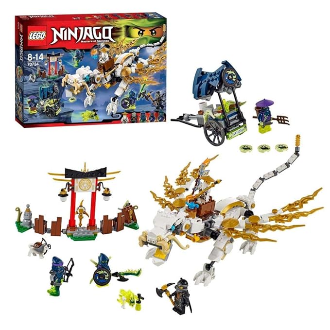 LEGO 70734 Master Wu Dragon, Multi Color