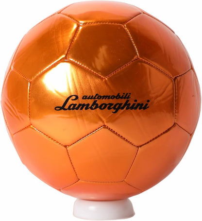 LAMBORGHINI No.5-MATELIC PVC SOCCER BALL-ORANGE