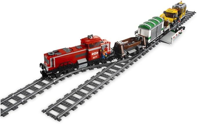 LEGO Train Set #3677 Red Cargo Train