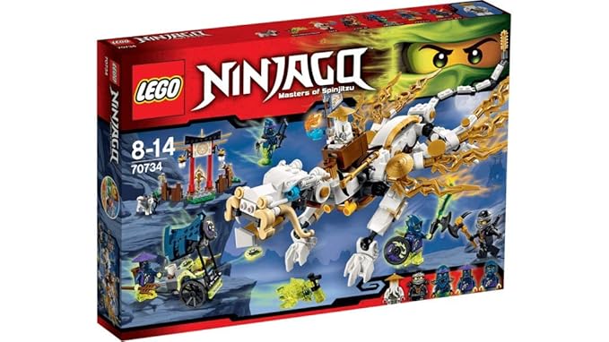 LEGO 70734 Master Wu Dragon, Multi Color