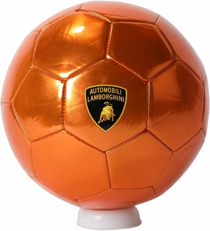 LAMBORGHINI No.5-MATELIC PVC SOCCER BALL-ORANGE