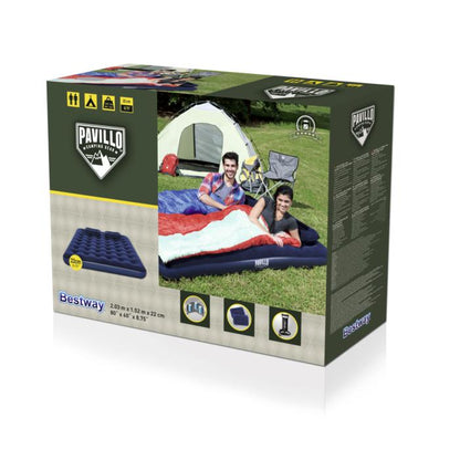 Bway Airbed Outdr 4In1 Queen 203X152X22