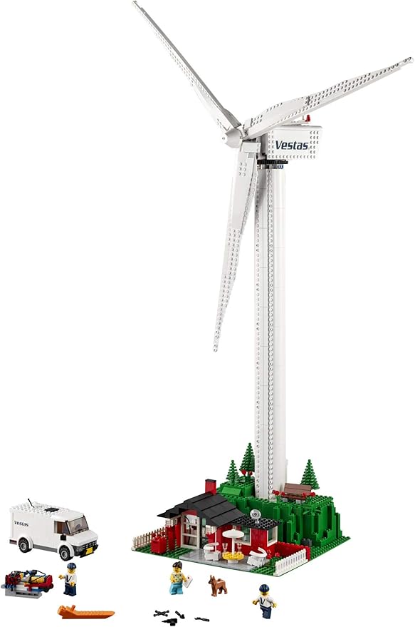 LEGO Creator Expert Vestas Wind Turbine 10268 Building Kit (826 Pieces)