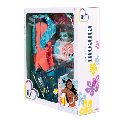 Disney ILY Moana Inspired Deluxe Accessory Pack Snorkel Set