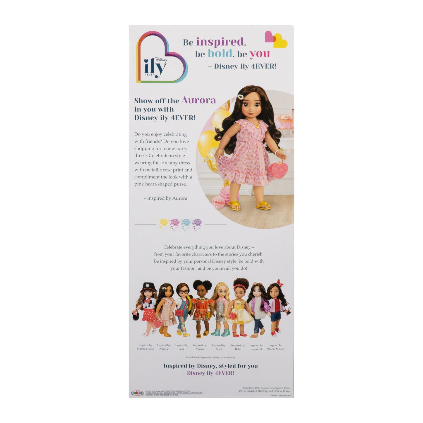 Disney ILY Doll Aurora Brunette Inspired 18Inch