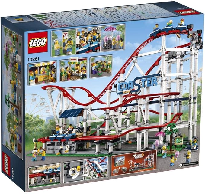 LEGO Creator Expert Roller Coaster 10261 Building Kit (4124 Pieces)