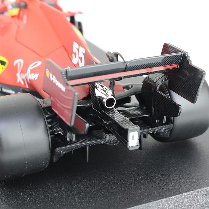 Bburago Maistro 1:18 Ferrari SF21 F1 2021 Carlos Sainz Diecast Model