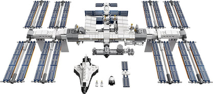 LEGO Ideas International Space Station 21321 Building Kit for Display (864 Pcs),Multicolor