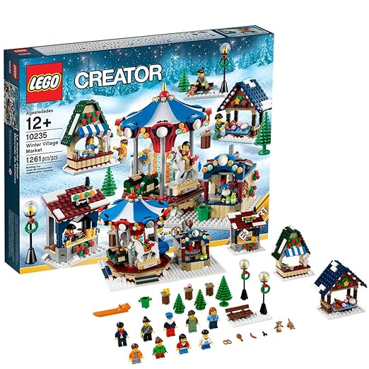 LEGO Creator Expert 10235 Winter Village Market, Multi Color