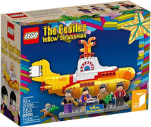 LEGO Ideas Yellow Submarine (21306) - Building Toy and Popular Gift for Fans of LEGO Sets and The Beatles (553 Pieces)