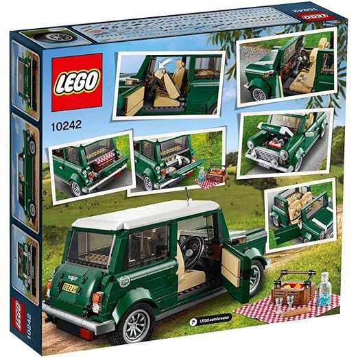 LEGO Creator Expert 10242 Mini Cooper Building Kit,Green, 1077 Pcs