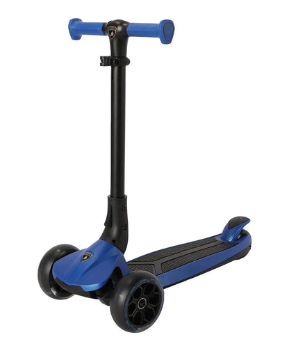 LAMBORGHINI 3-WHEEL KIDS SCOOTER WITH ADJUT HEIGHT-BLUE