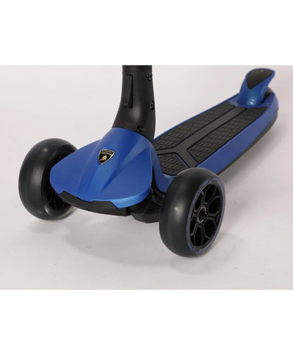 LAMBORGHINI 3-WHEEL KIDS SCOOTER WITH ADJUT HEIGHT-BLUE