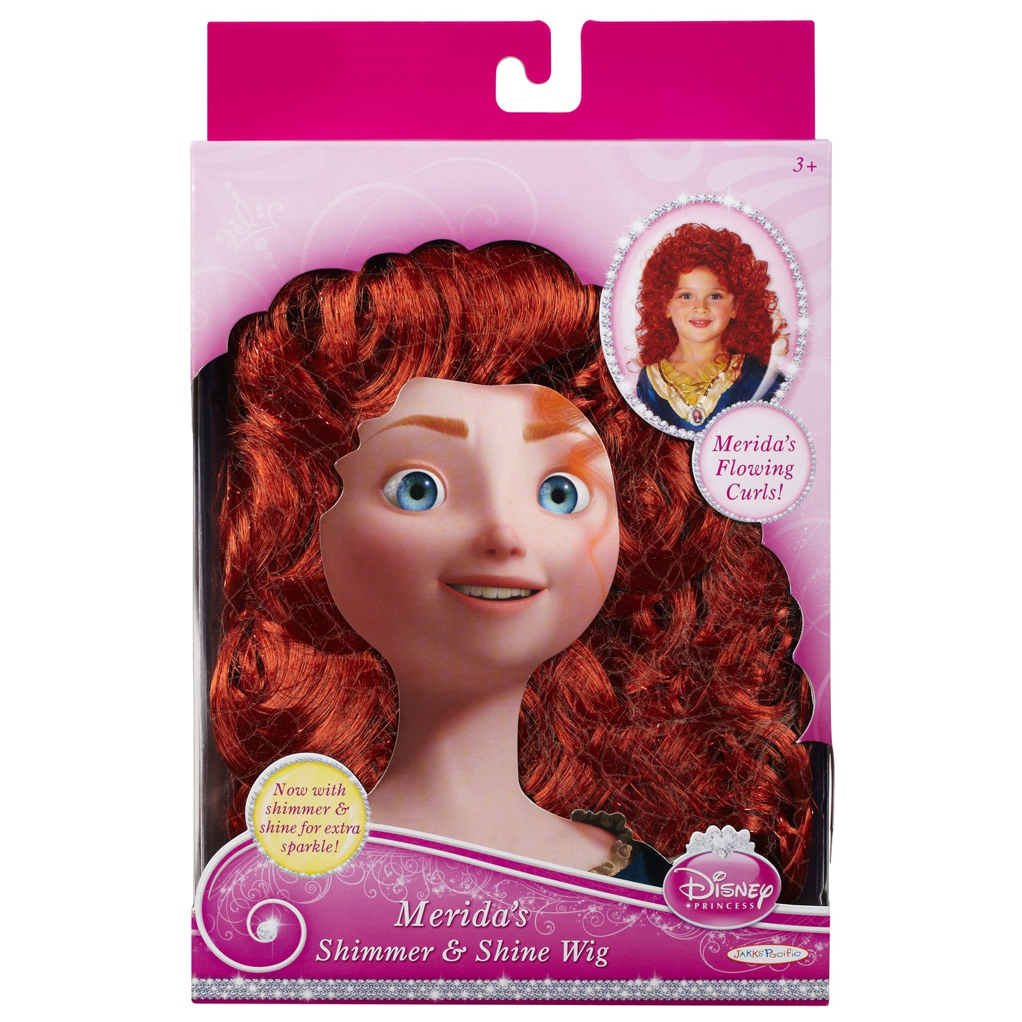 Dprincess Wig Merida Asst