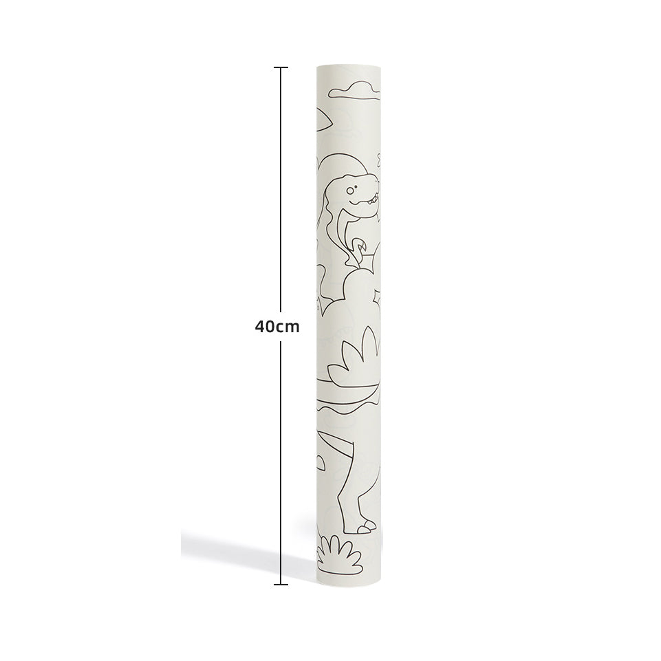 Self Adhesive Coloring Roll - Zoo (4M)