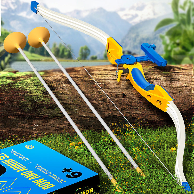 Archery - Bow & Arrow Set - Blue (Target Included)