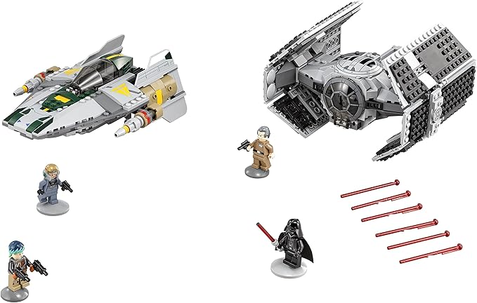 LEGO Vader's TIE Advanced vs. A-Wing Starfighter 75150