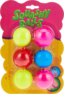 STICKY SQUISHY BALL 6PK