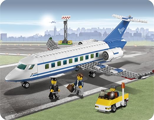 LEGO 3181 Passenger Plane, 309 Pieces, Multicolor