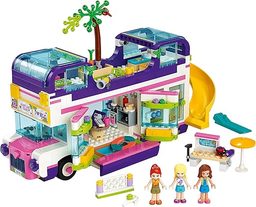 LEGO Friends Friendship Bus 41395,8+ year- Multicolor, 778 Pcs