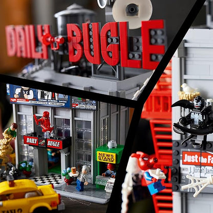 LEGO Marvel Spider-Man Daily Bugle 76178 Building Kit (3,772 Pieces), Multi Color