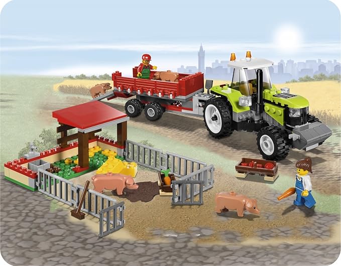 LEGO City Set #7684 Pig Farm & Tractor