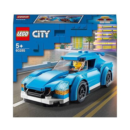 LEGO 60285 City Great Vehicles Sports Car Toy with Removable Roof, Racing Cars Building Sets - Multicolor (195 Pieces)