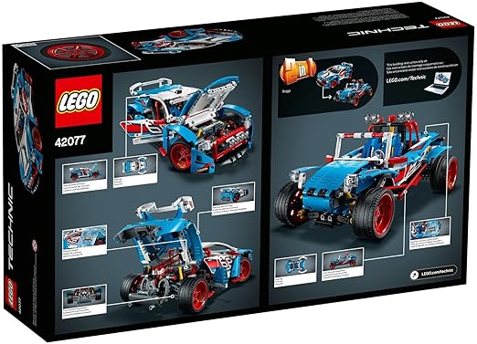 Lego Technic Rally Car Building Blocks for Boys 10 to 16 Years (1005 Pcs) 42077