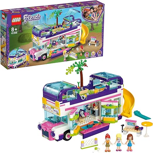 LEGO Friends Friendship Bus 41395,8+ year- Multicolor, 778 Pcs